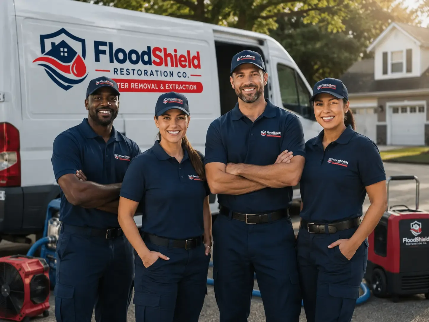 Flood Damage Restoration company in Ojibwa, WI